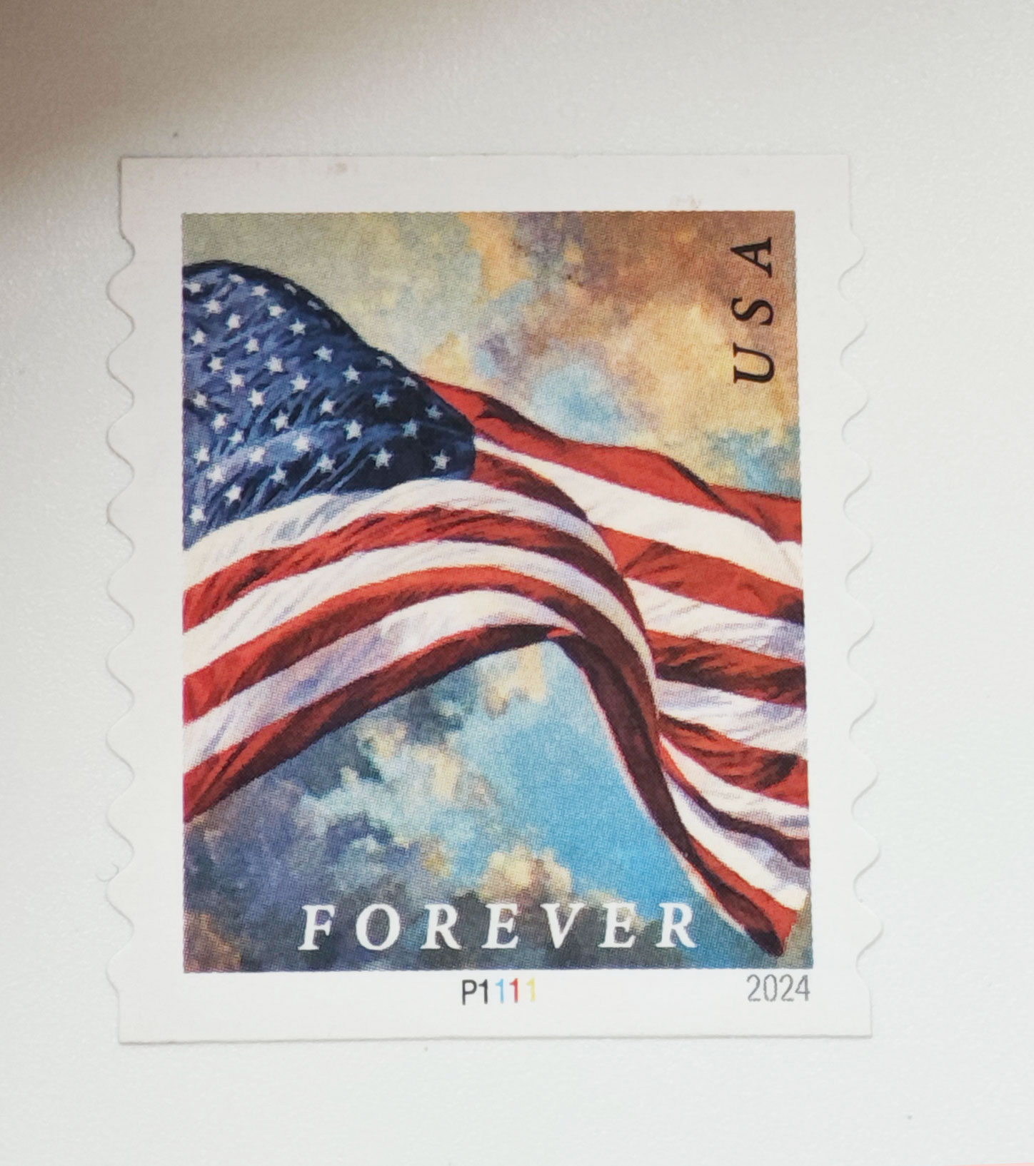 Big Sales! 3 U.S. Flag Stamps,3 Rolls/300 Pcs - Forever Stamps