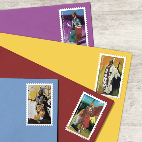 2025 Powwows Celebrating Native American Culture Stamps 100 pcs - Forever Stamps