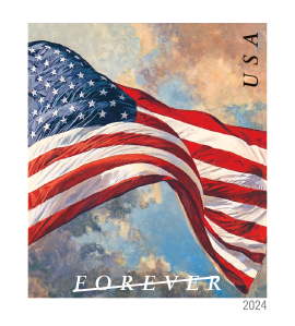 2024 U.S. Flags Stamps books - Forever Stamps