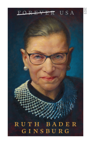 2023 Ruth Bader Ginsburg Stamps 100 PCS - Forever Stamps