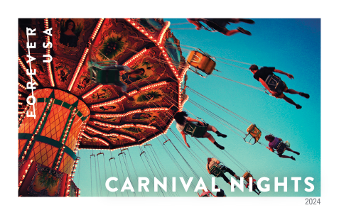 2024 Carnival Nights Stamps - Forever Stamps