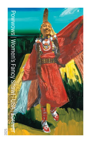 2025 Powwows Celebrating Native American Culture Stamps 100 pcs - Forever Stamps