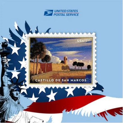 Castillo De San Marcos 2021 - Forever Stamps