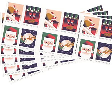 2021 A Visit from St Nick stamps - Forever Stamps