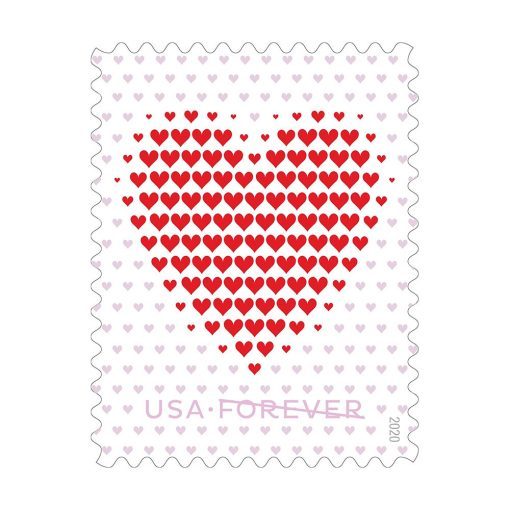 Made of Hearts Forever Stamps 2020 - Forever Stamps