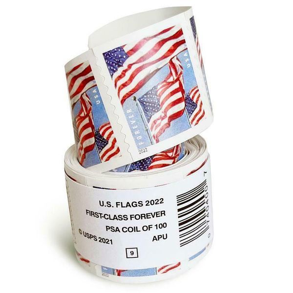 2022 U.S. Flag Forever Stamps Roll - Forever Stamps
