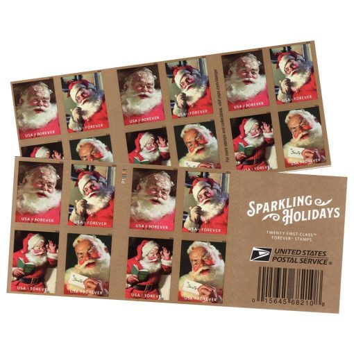 2018 Sparkling Holiday stamps - Forever Stamps