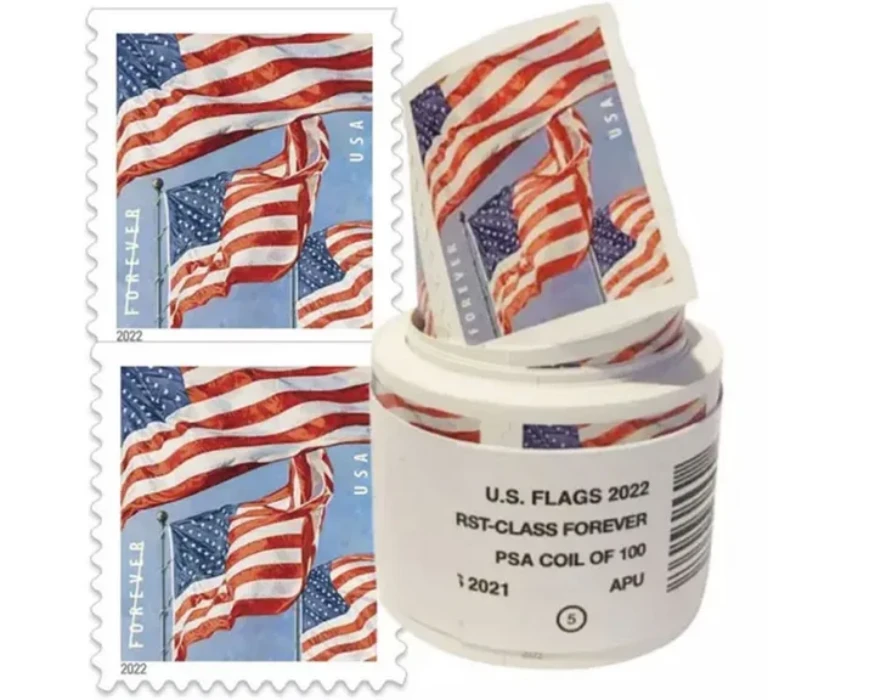2022 U.S. Flag Forever Stamps Roll - Forever Stamps