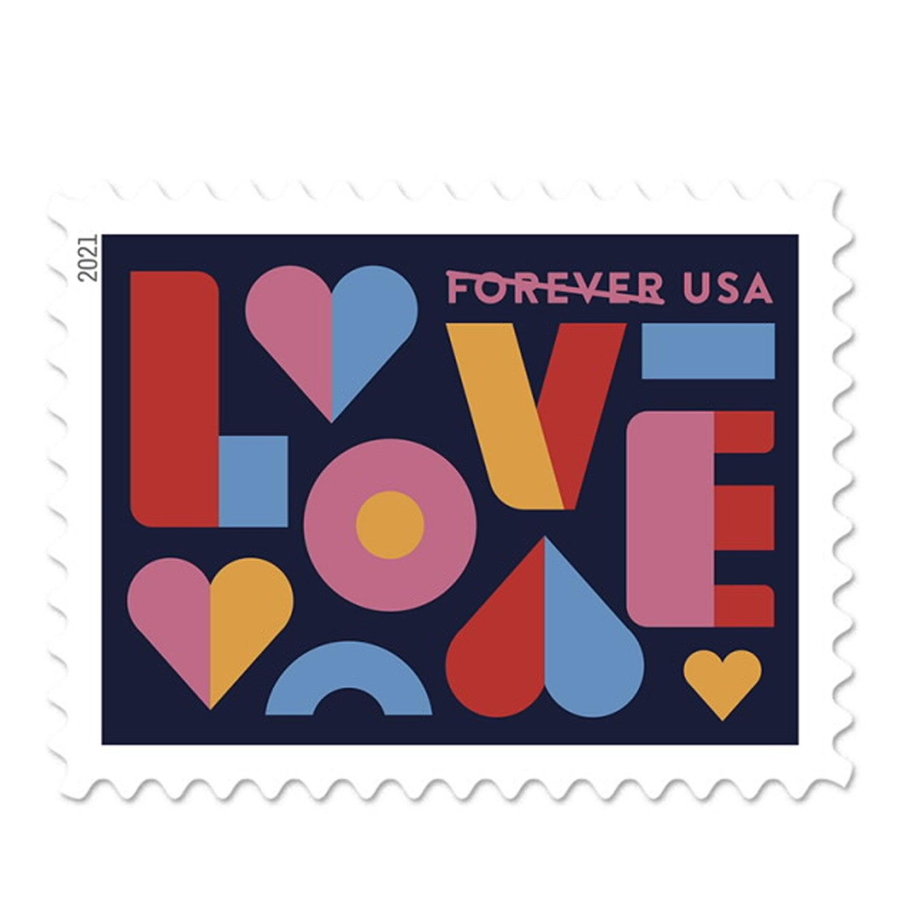 Love Forever Stamps 2021 - Forever Stamps