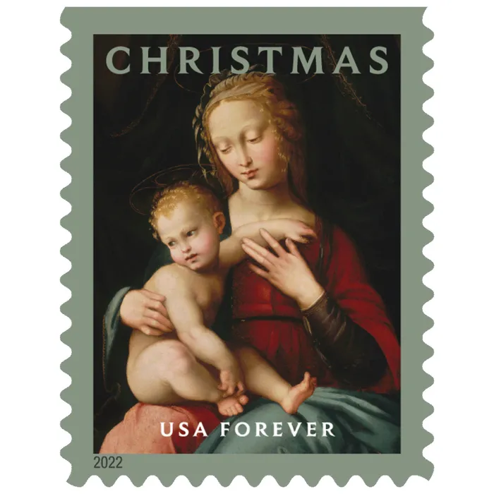 Virgin and Child 2022 - Forever Stamps