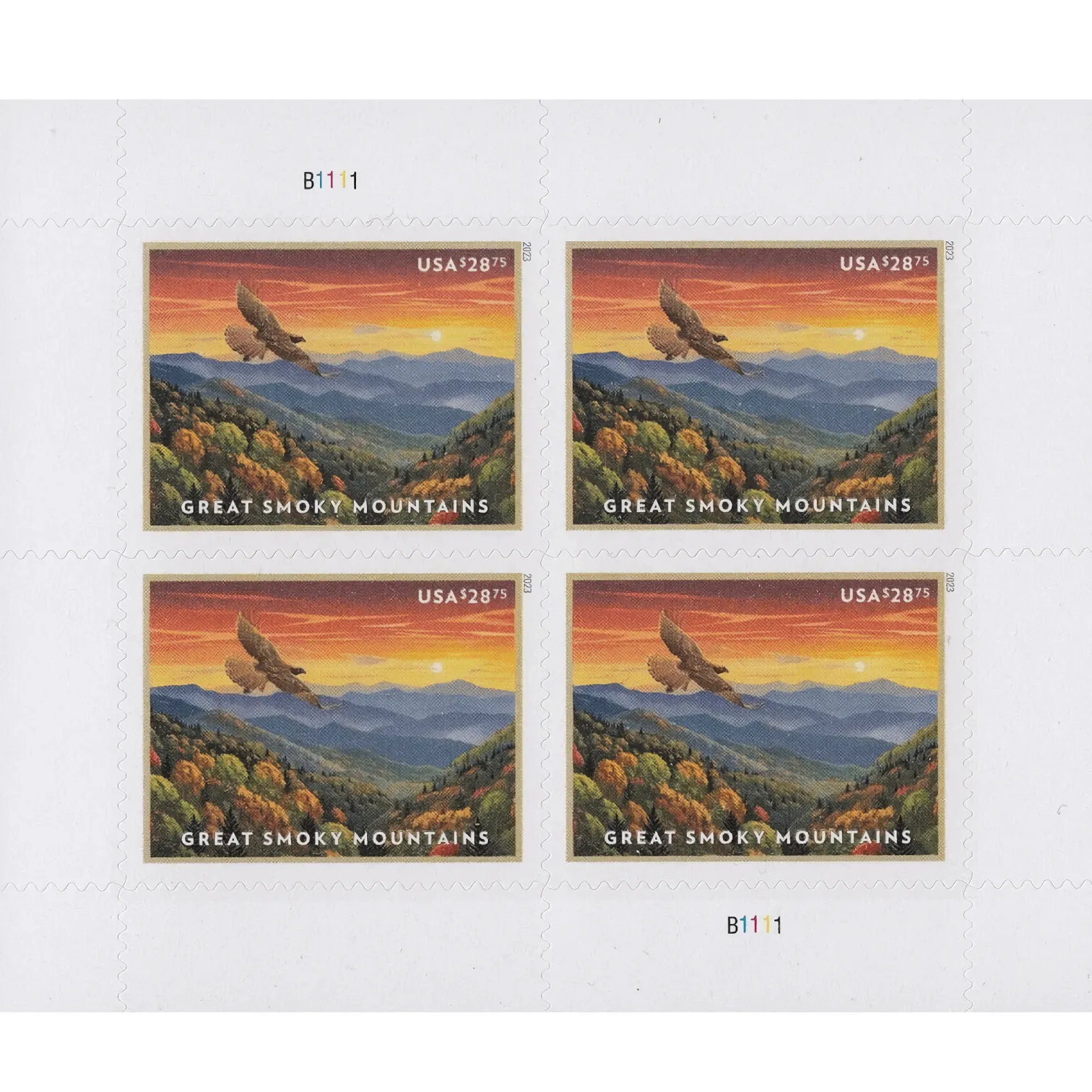 USPS 2023 Great Smoky Mountains (Express Mail) - Forever Stamps