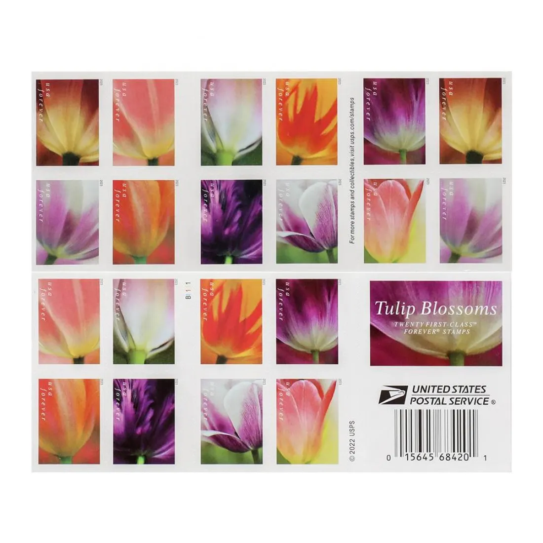 Tulip Blossoms 2023 - Forever Stamps