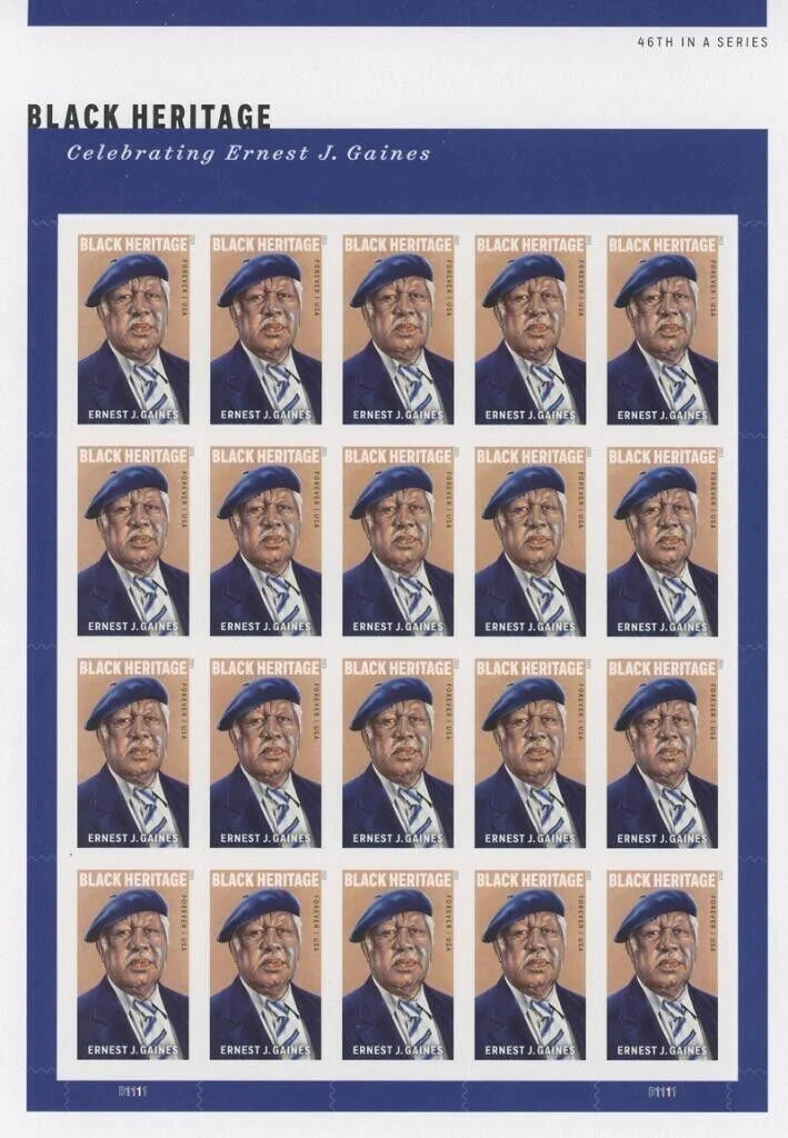 2023 Ernest J.Gaines - Forever Stamps