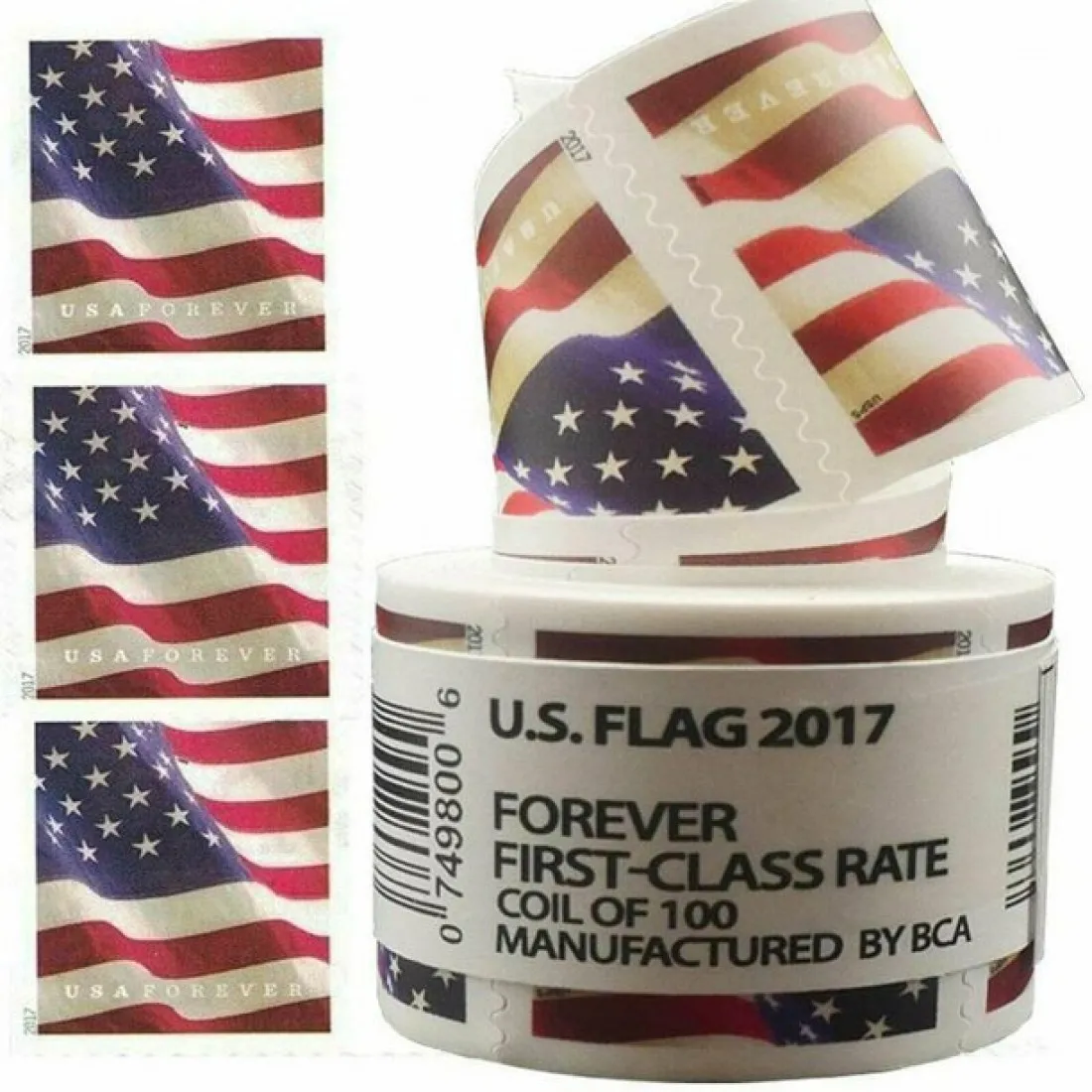 Flag 2017 ROLL - Forever Stamps