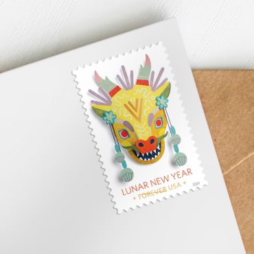 2024 Lunar New Year: Year of the DragonStamps - Forever Stamps