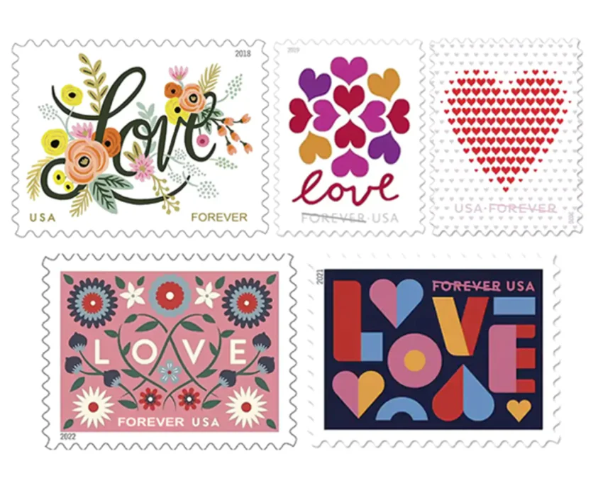 LOVE Collection - Forever Stamps