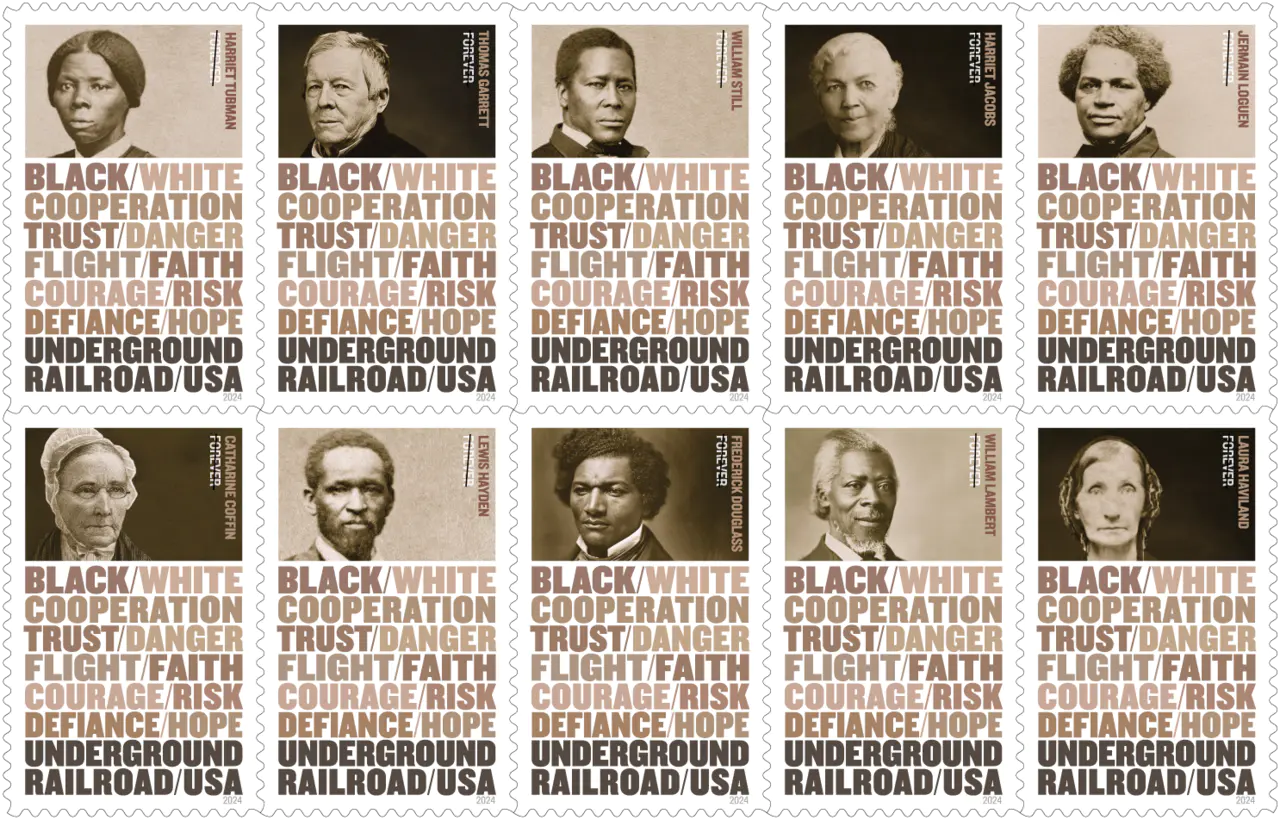 The Underground Railroad 2024 - Forever Stamps