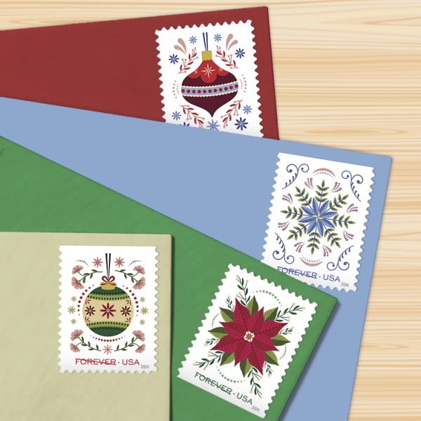 2024 Holiday Joy Stamps - Forever Stamps