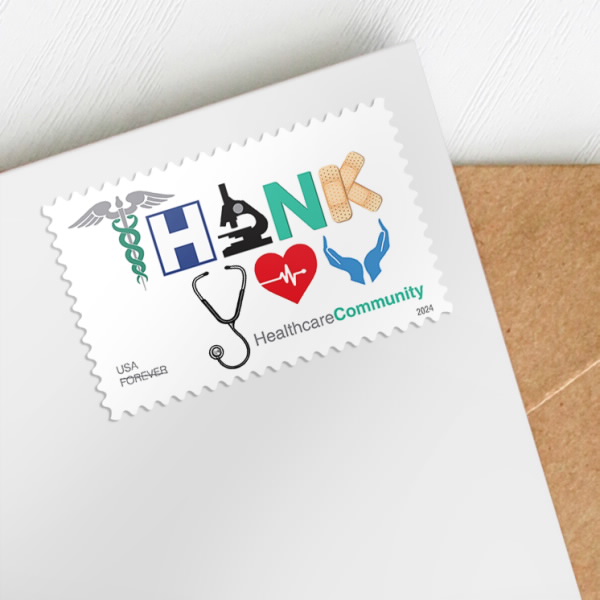 2024 Thank You, Healthcare communityStamps - Forever Stamps