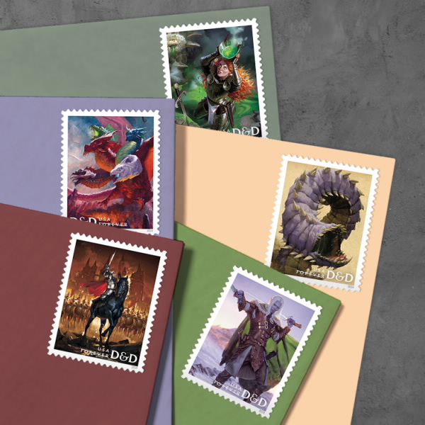 Dungeons & Dragons Stamps - Forever Stamps