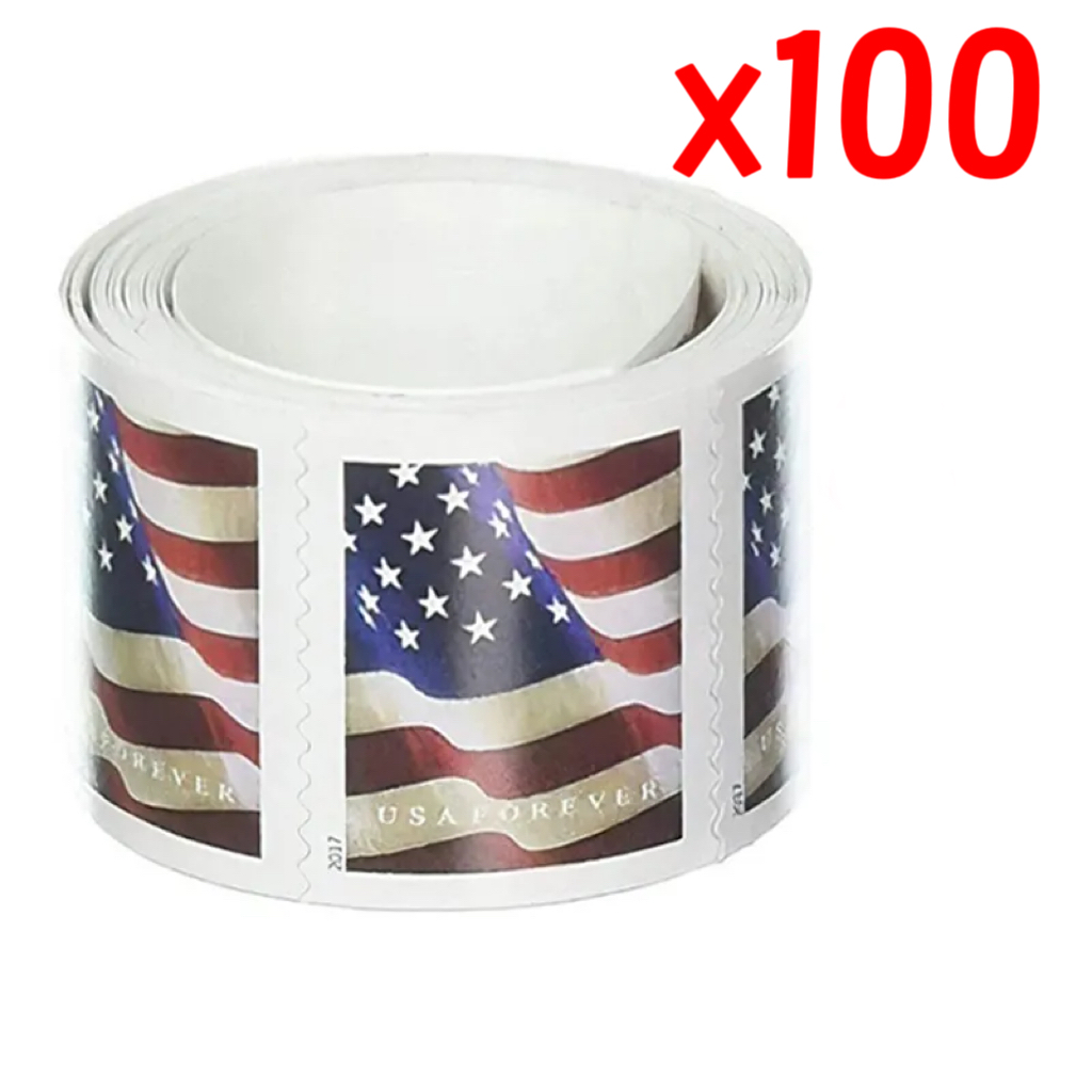Flag 2017 100 Rolls - Forever Stamps